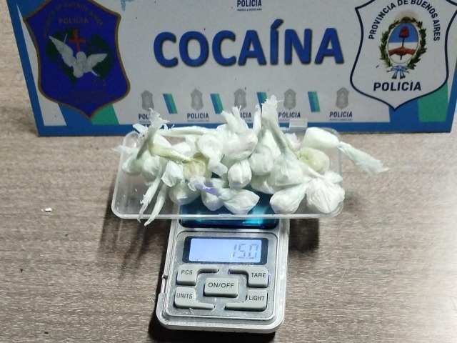 Cay� un vendedor de coca�na del barrio Nicol�s Avellaneda
